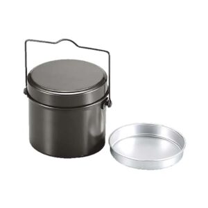 captain stag m-5546 bbq rice cooker rice cooker, rinkan round hando, 4 cook