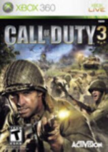 call of duty 3 - xbox 360