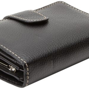 Mundi Rio Leather Frame Index Wallet,Black,one size