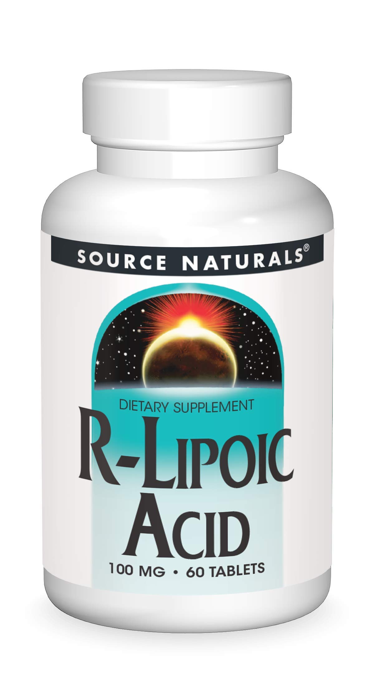 Source Naturals R-Lipoic Acid, 100mg - 60 Tablets