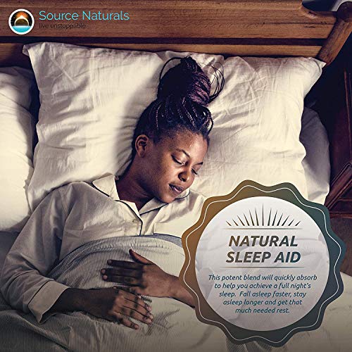 Source Naturals Melatonin, Dietary Supplement That Supports Sleep* 5 mg - 200 Orange Flavored Lozenges