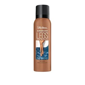 Sally Hansen Airbrush Legs®, Leg Spray-On Makeup, Tan Glow, Easy Application, Flawless Looking Legs, Water Resistant, Transfer Proof