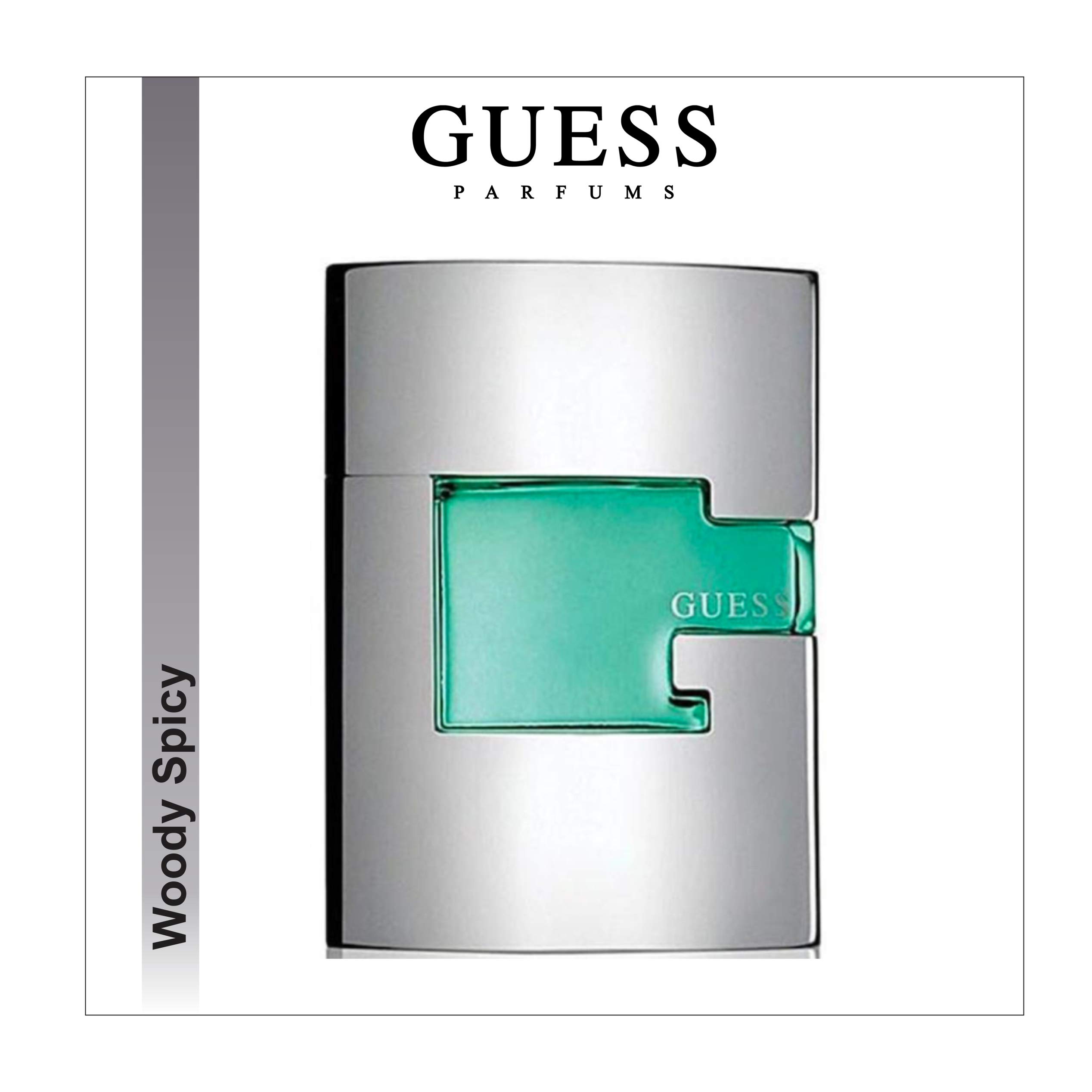 GUESS Man by GUESS, Eau De Toilette Cologne Spray for Men, 2.5 Fl Oz