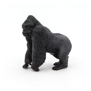 Papo -hand-painted - figurine -Wild animal kingdom - Gorilla -50034 -Collectible - for Children - Suitable for Boys and Girls- from 3 years old