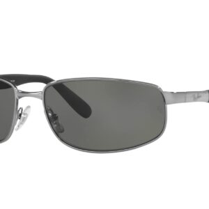 Ray-Ban 0RB3254004/5861 Rb3254 Gunmetal Crystal Green Polarized Lens