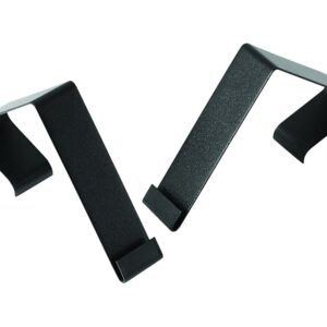 Quartet Cubicle Partition Hangers, Fits 1.5" – 2.5" Cube Walls, Matrix, Black (MCH10)