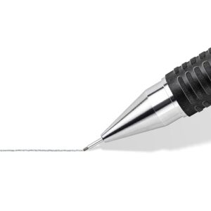 Staedtler Mars micro Precision Retractable Mechanical Pencil for Writing, Drawing, Engineering Drafting, 0.5mm Lead, 775 05