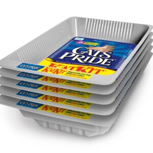 Cat's Pride, Disposable Litter Pan, Includes Pan & Litter All In One