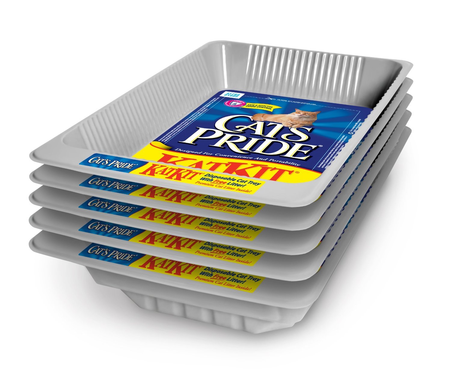 Cat's Pride, Disposable Litter Pan, Includes Pan & Litter All In One