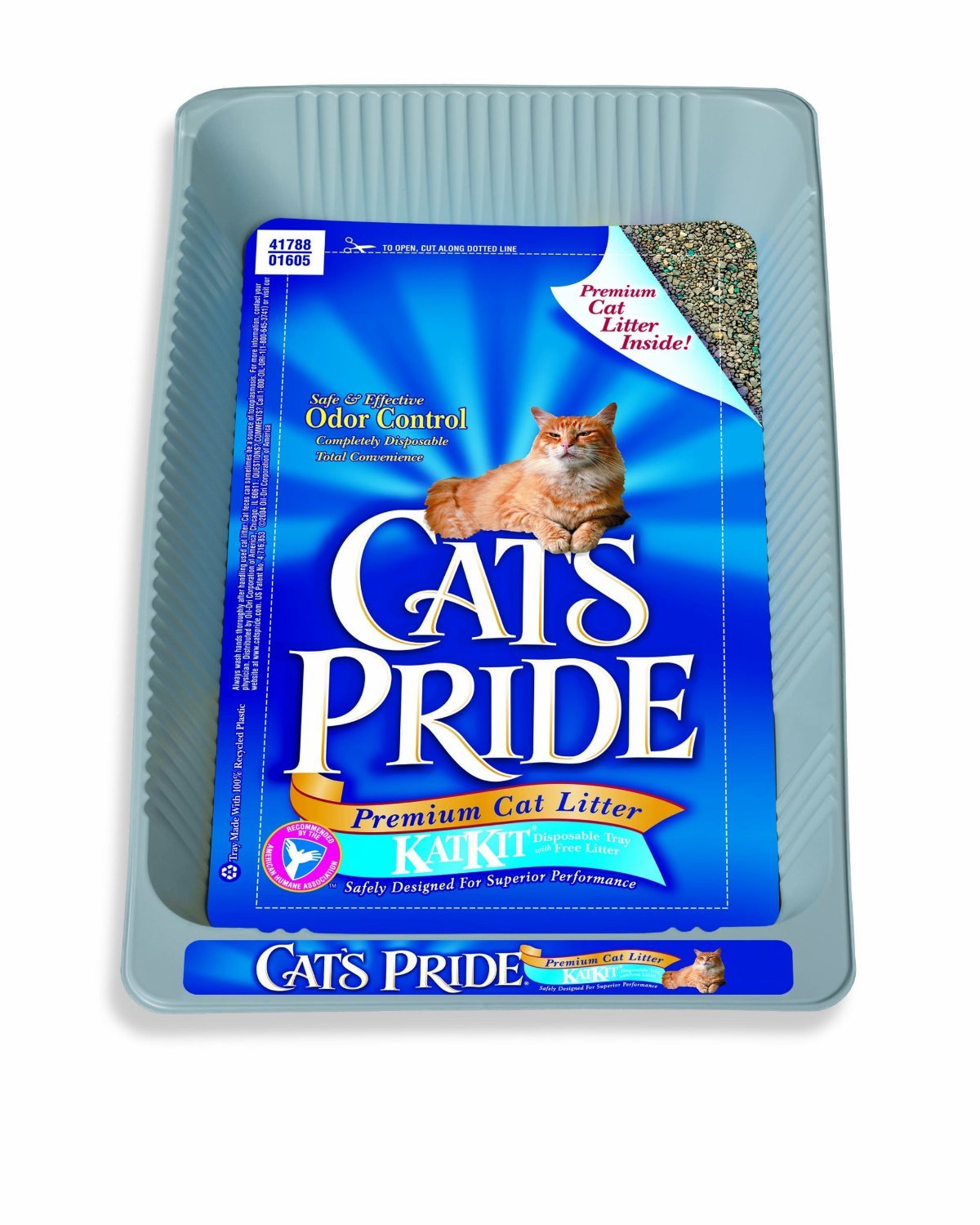 Cat's Pride, Disposable Litter Pan, Includes Pan & Litter All In One