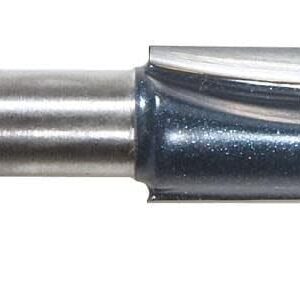 BOSCH 85265MC 3/4 In. x 1-1/4 In. Carbide-Tipped Double-Flute Straight Router Bit, Metal