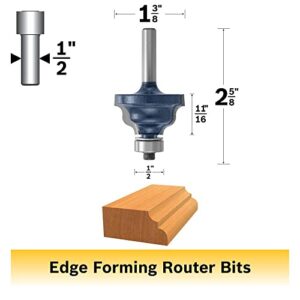 BOSCH 85605M 1-3/8 In. x 11/16 In. Carbide Tipped Cove & Bead Bit