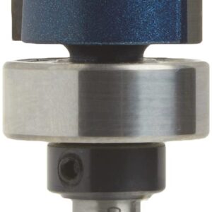 Bosch 85682MC 3/4 In. x 1 In. Carbide-Tipped Double-Flute Top-Bearing Straight Trim Router Bit