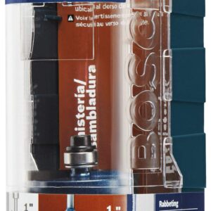 BOSCH 85614MC 1/2 In. x 1/2 In. Carbide-Tipped Rabbeting Router Bit