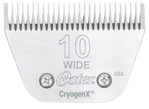 oster cryogenx detachable pet clipper blade, size 10 wide (078919-446-005)