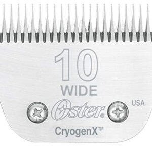 Oster CryogenX Detachable Pet Clipper Blade, Size 10 Wide (078919-446-005)