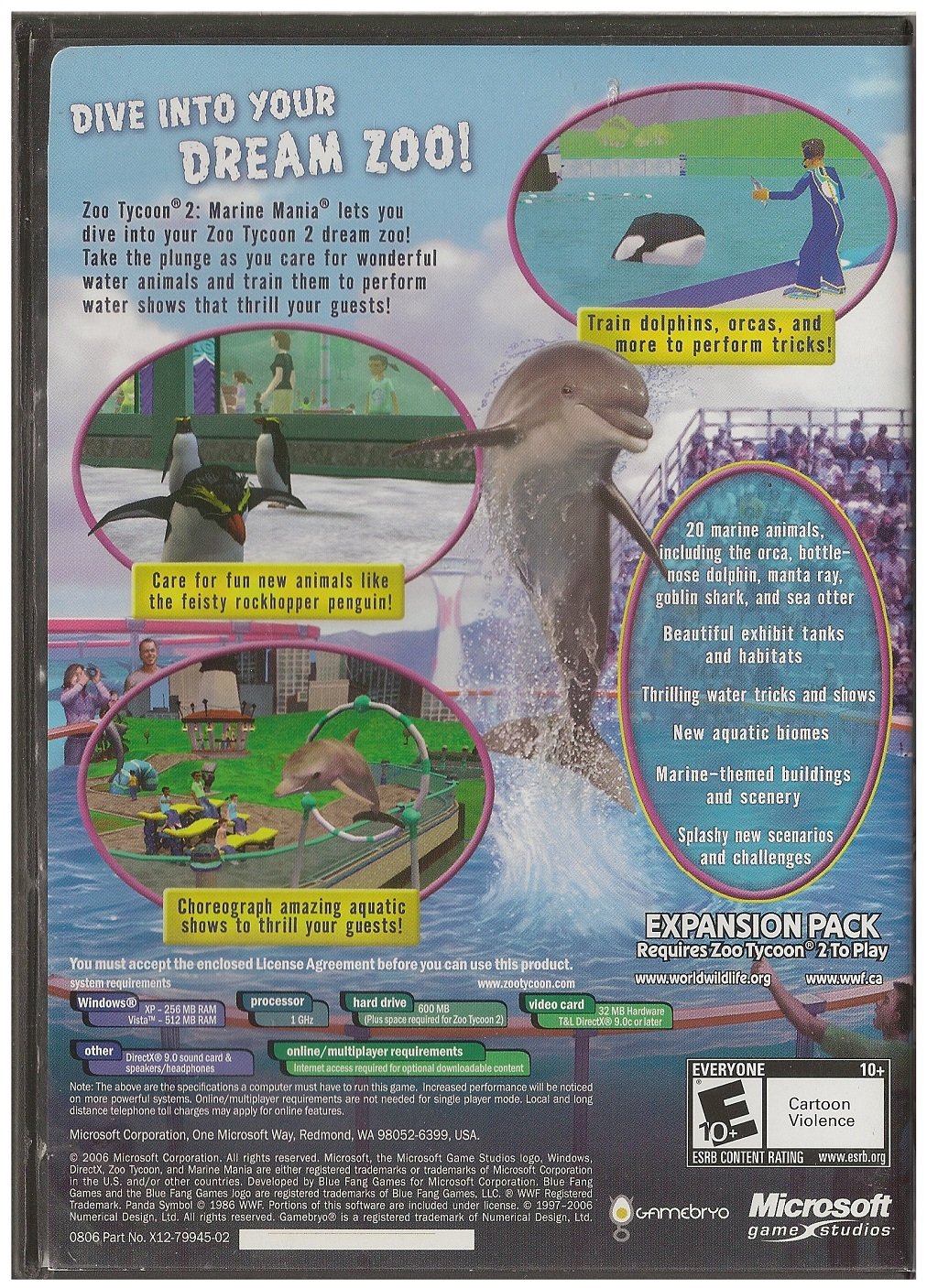 Zoo Tycoon 2: Marine Mania Expansion - PC