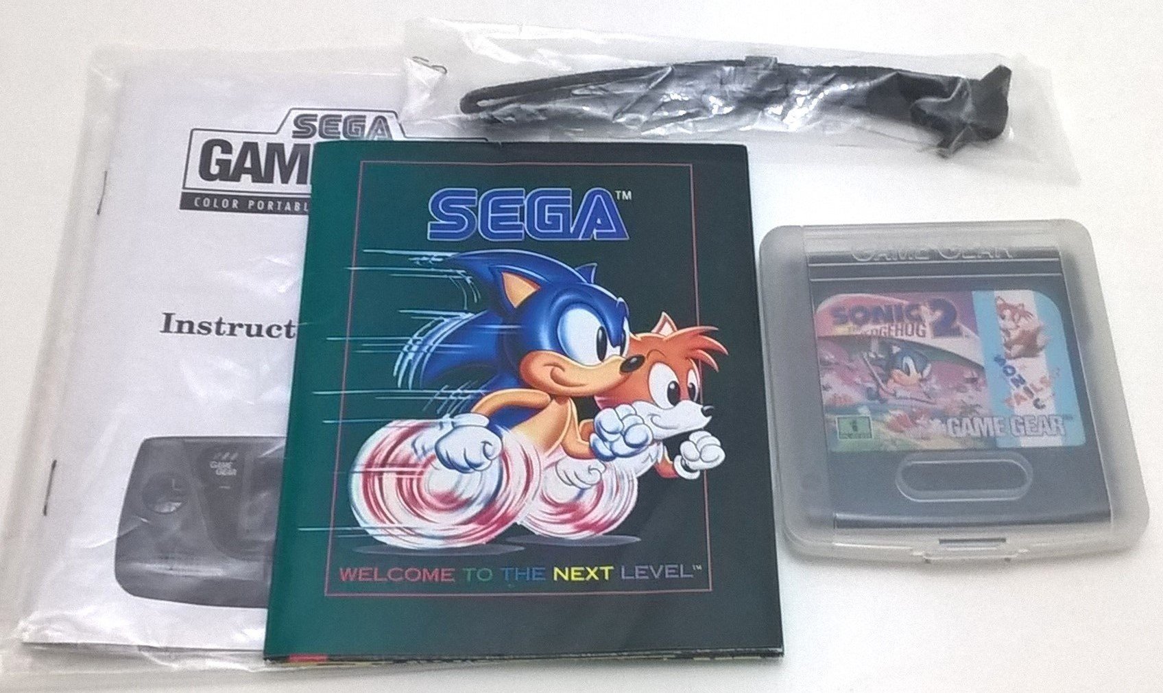 Game Gear Hardware Console with Sonic 2 Game Included