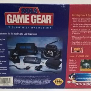 Game Gear Hardware Console with Sonic 2 Game Included