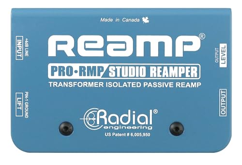 Radial Engineering ProRMP Studio Re-Amper Passive Re-Amping Direct Box