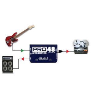 Radial Pro48 Active 48-Volt Compact Direct Box