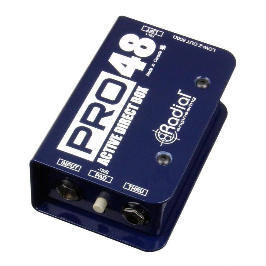 Radial Pro48 Active 48-Volt Compact Direct Box