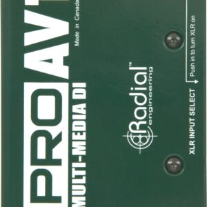 Radial Engineering R8001112 Pro AV1 Direct Box