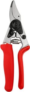 felco pruning shears (f 12) - high performance swiss made one-hand garden pruner with steel blade