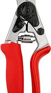 Felco Pruning Shears (F 12) - High Performance Swiss Made One-Hand Garden Pruner with Steel Blade