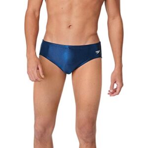 speedo men's swimsuit brief endurance+ water polo avenger navy, 32