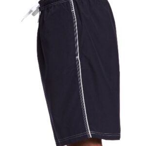 TYR Men's Solid Challenger Swim Shorts, Navy, X-Large