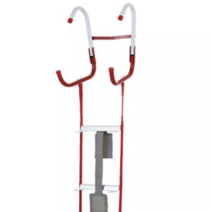 Kidde Fire Escape Ladder, 3-Story Rope Ladder, Extends to 25-Feet, Anti-Slip Rungs