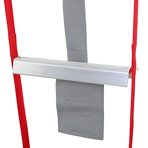 Kidde Fire Escape Ladder, 3-Story Rope Ladder, Extends to 25-Feet, Anti-Slip Rungs