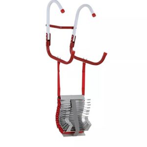 Kidde Fire Escape Ladder, 3-Story Rope Ladder, Extends to 25-Feet, Anti-Slip Rungs