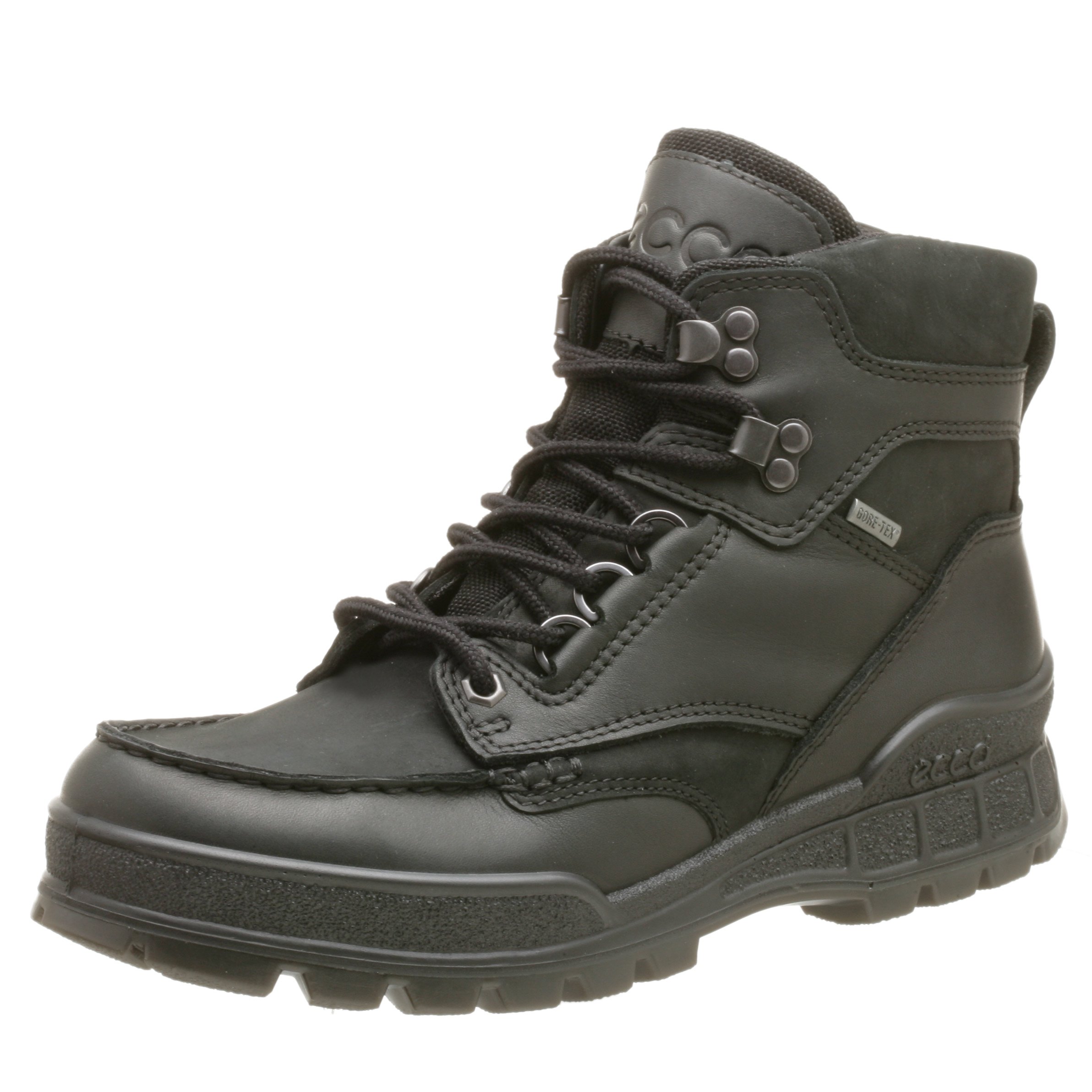 ECCO Men's Track II High Gore-Tex Boot,Black,42 EU (US Men's 8-8.5 M)