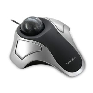 kensington orbit trackball mouse (k64327f), silver/black