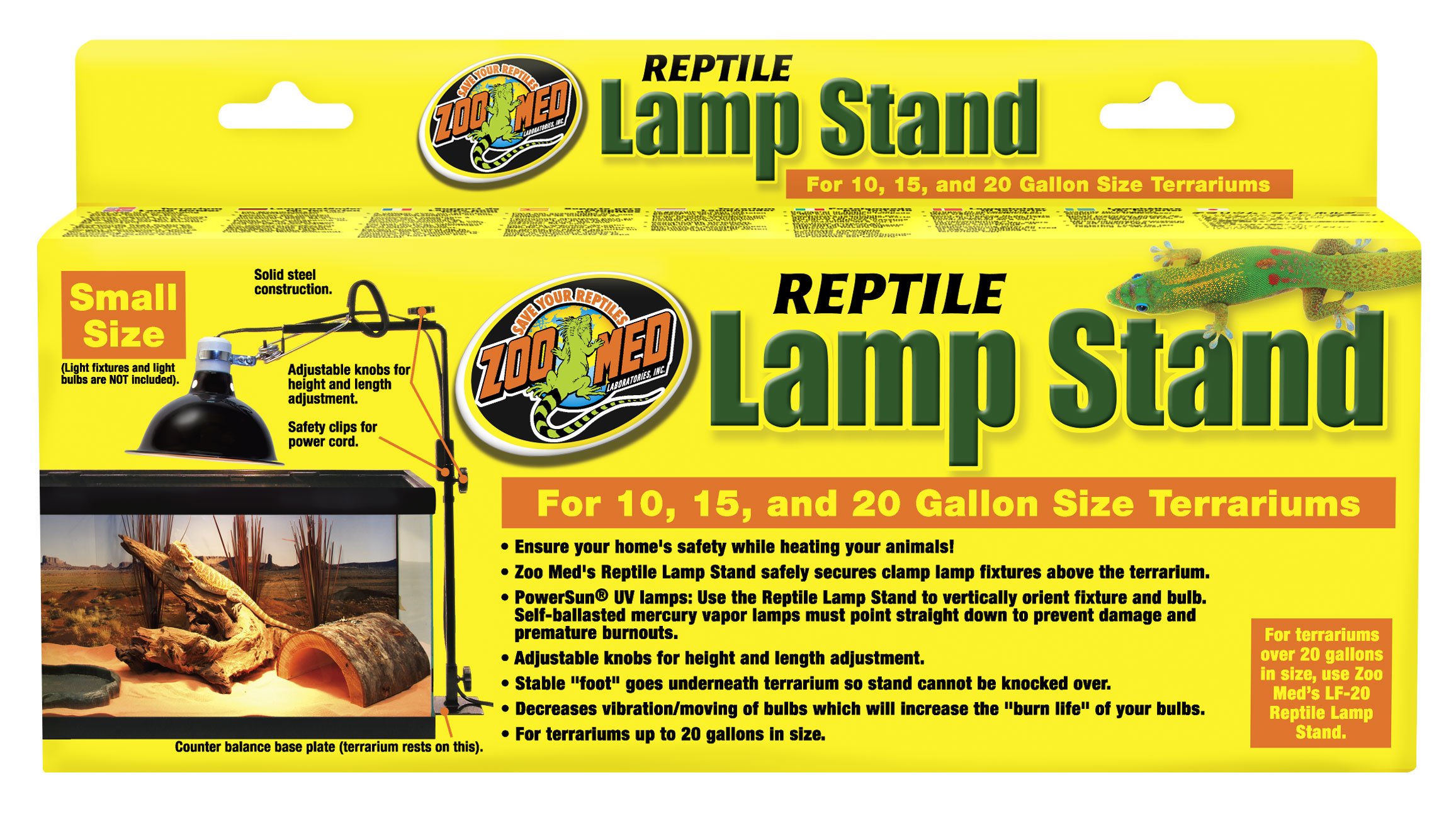 Zoo Med Reptile Lamp Stand (Small)