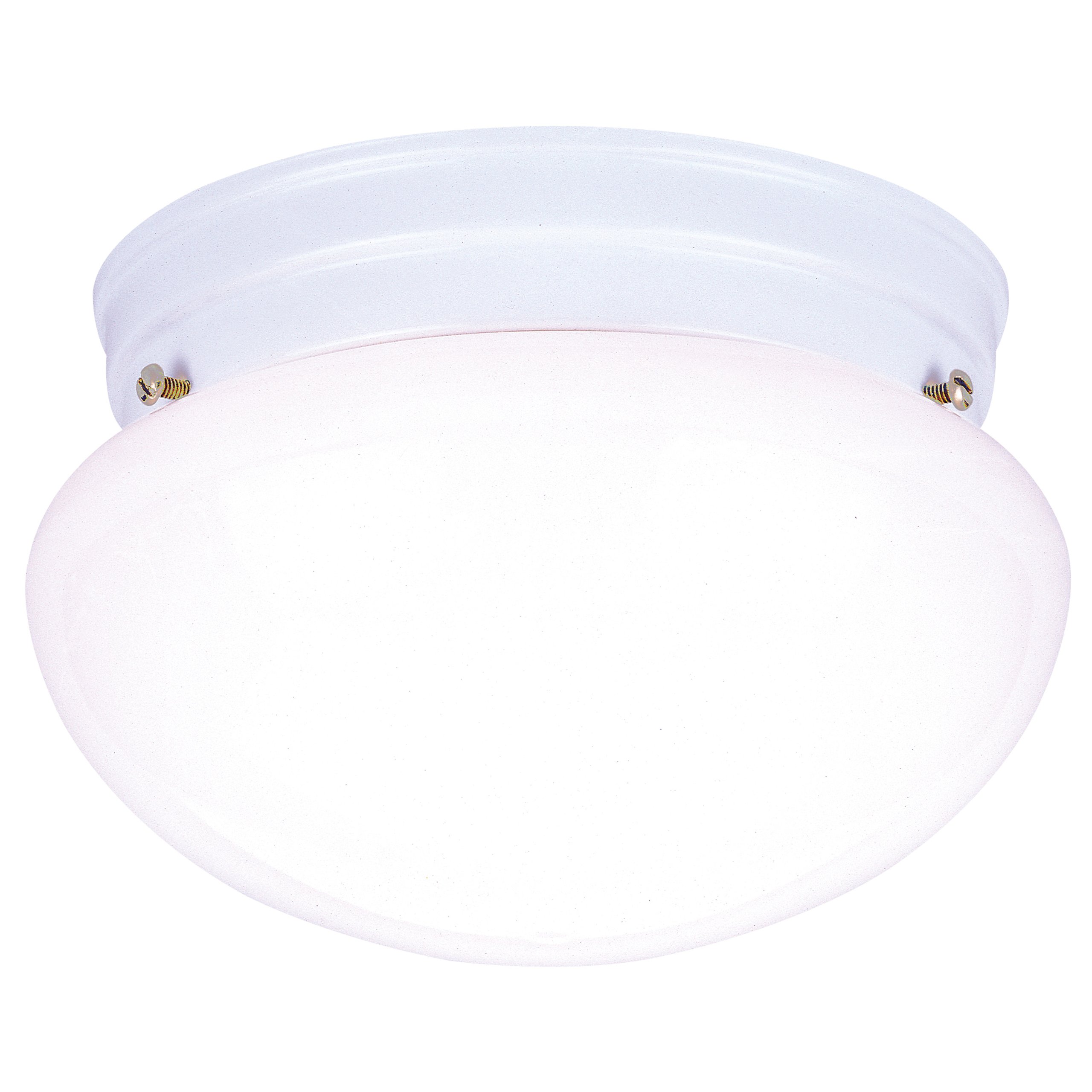 Westinghouse 6661100 Standard Ceiling Fixture, Two Light White