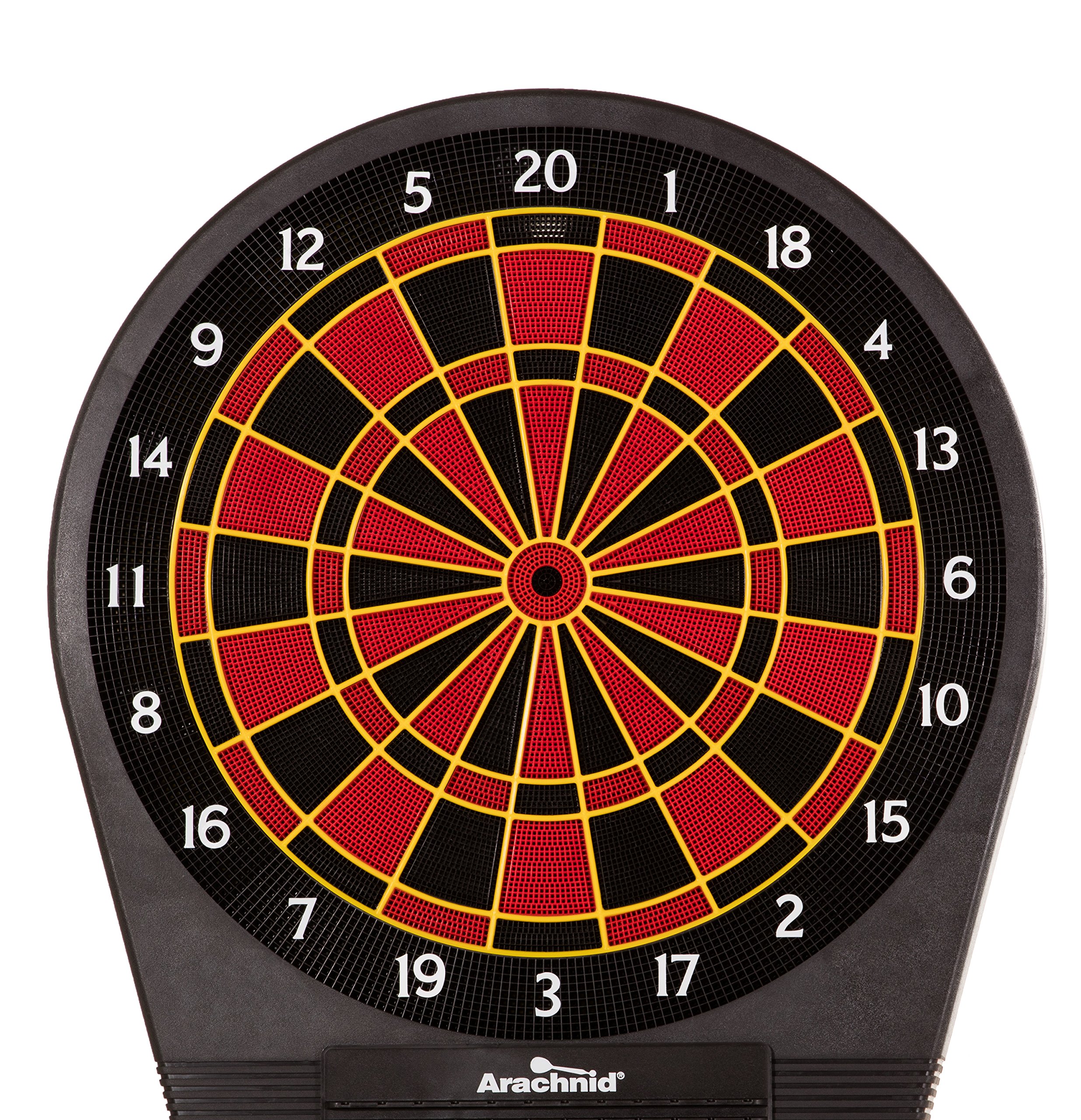 Arachnid Cricket Pro 750 Electronic Dartboard Features 36 Games with 175 Variations for up to 8 Players - Available with Optional Wood Dartboard Cabinet