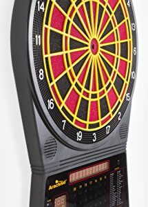 Arachnid Cricket Pro 300 Soft-Tip Electronic Dartboard Game Features 36 Games with 175 Options,Black