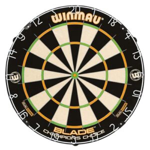 winmau champions choice blade technology dual core ultimate training dartboard