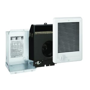 Cadet Com-Pak Electric Wall Heater Complete Unit with Thermostat (Model: CSC151TW, Part: 67509), 5120 BTU, 120 Volt, 1500 Watt, White