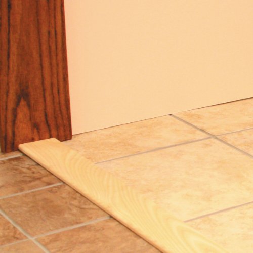 Natural Wood 3-Inch Flat Hardwood Threshold - MD Building Products 11924