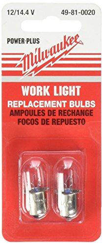 Milwaukee 14.4V Worklight Bulb, Pack of 2 (49-81-0020)