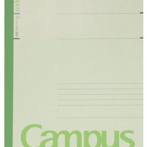 KOKUYO Campus Notebook, A 7mm Ruled, Semi-B5, 30 Sheets, 30 Lines, Pack of 5, 5 Colors, Japan Import (NO-3CANX5)