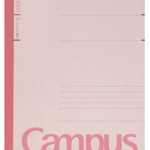 KOKUYO Campus Notebook, A 7mm Ruled, Semi-B5, 30 Sheets, 30 Lines, Pack of 5, 5 Colors, Japan Import (NO-3CANX5)