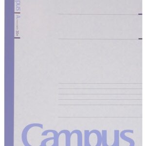 KOKUYO Campus Notebook, A 7mm Ruled, Semi-B5, 30 Sheets, 30 Lines, Pack of 5, 5 Colors, Japan Import (NO-3CANX5)