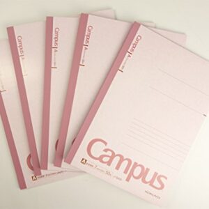 Five books set Roh-5AX5 50 pieces of Kokuyo Campus Notes No. 6 semi-B5 A ruled line (japan import)