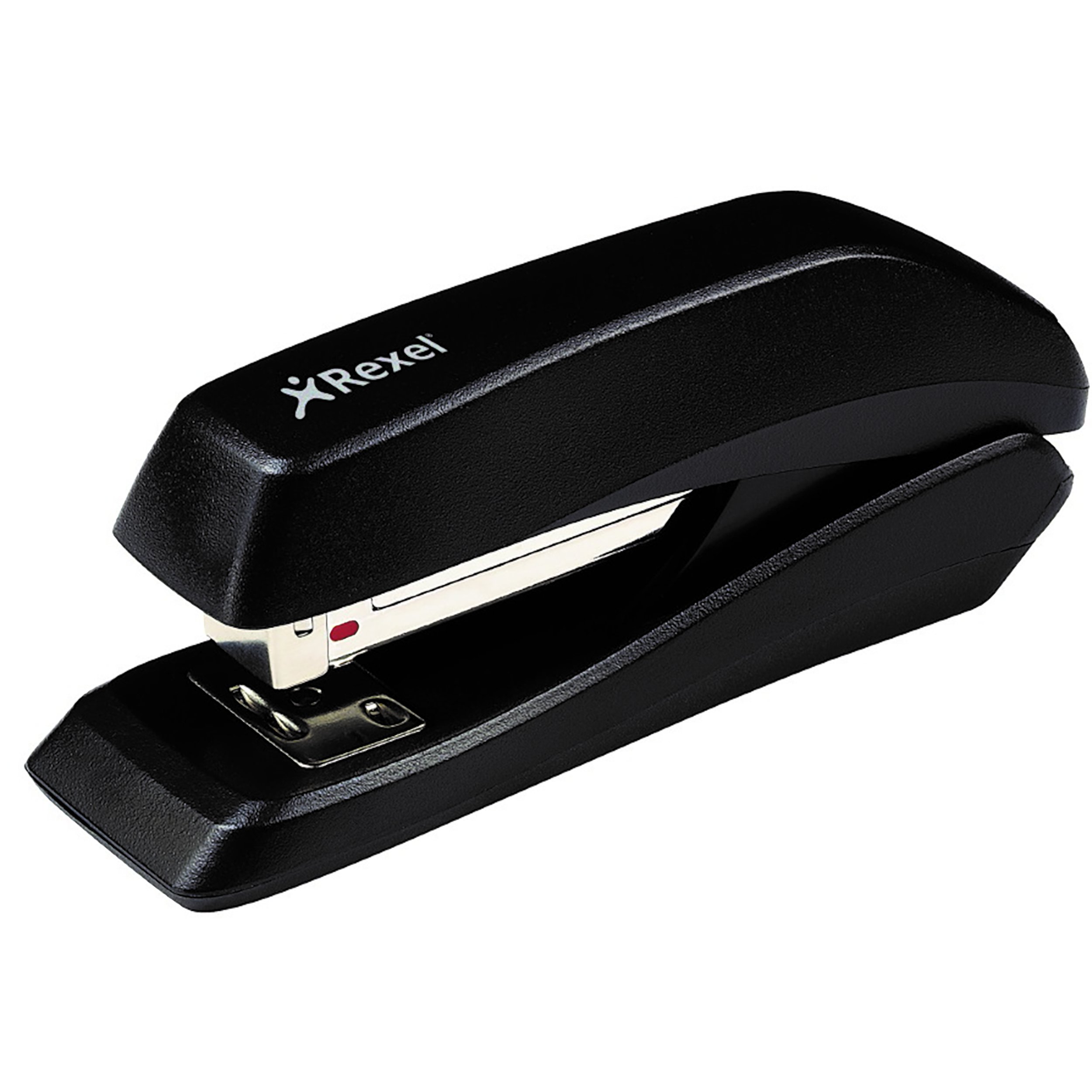 Rexel Ecodesk compact stapler, 20 Sheets, Made with 50% recycled plastic, Eco friendly, 2100029, Black