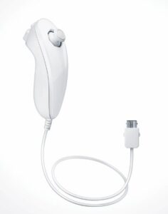 wii nunchuk controller - white